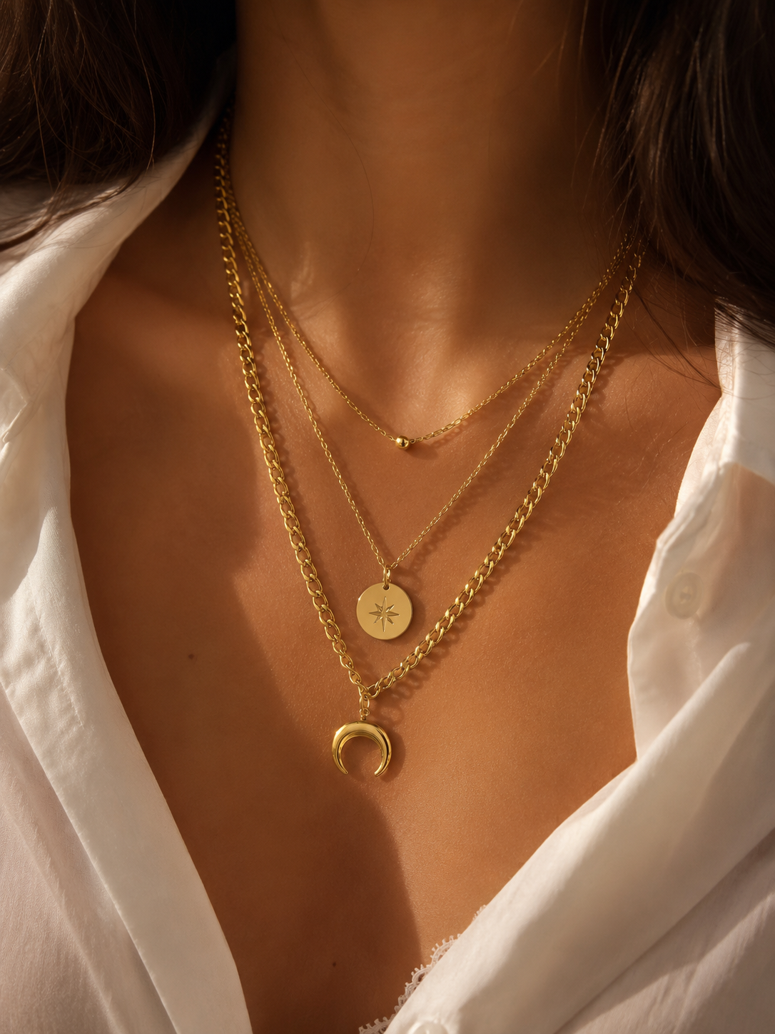 Collier " Céleste"