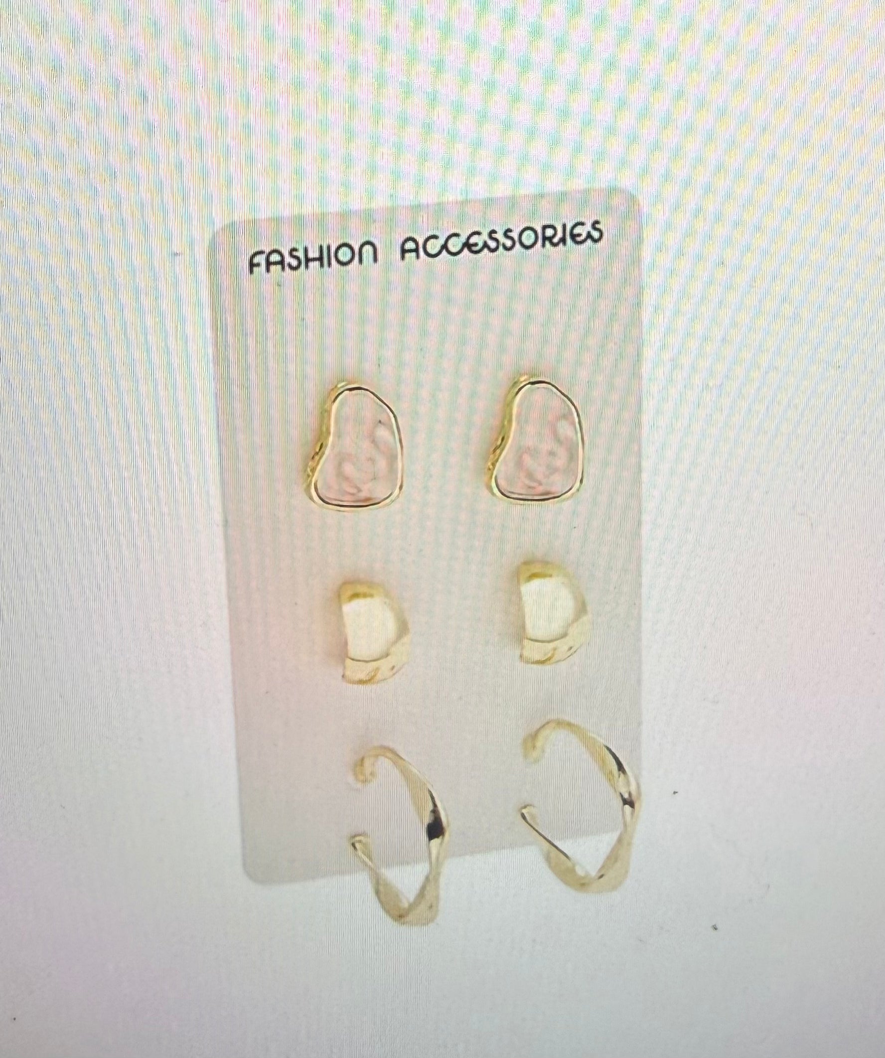 Trio de Boucles “Pastel Chic”